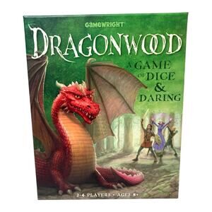 2016 "Dragonwood A Game of Dice & Daring" Game Gamewright Fantasy 100% COMPLETE!